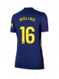 Atletico Madrid Nahuel Molina #16 Replika Borta Kläder Dam 2025-26 Kortärmad